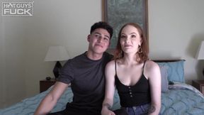 Watch Chad Duff tag in to help out in a wild college sex party with red head babes