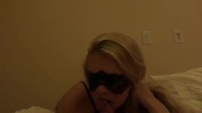 Slut Qos Hotwife Sucking Cuckold Husbands Little Dick While Telling Him She Really Wants A Bbc