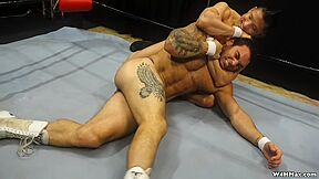 White Muscle teen 18+ Gets Owned By Cheeky , Smaller, Better Fighring Young Oriental
