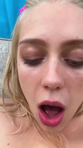 Braylin Bailey Gets to Squirt Before Her Cum Facial