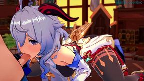 Ganyu need something between his legs in a new game