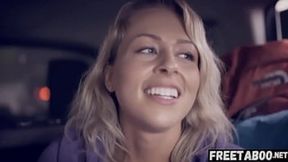Picked Up a Hitchhiking Teen for Some Intense Dual Penetration &#x2013; Zoey Monroe, Jake Adams, Seth Gamble