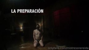 The preparation - La preparación Spanking