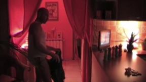 French twink fucked in the kitchen