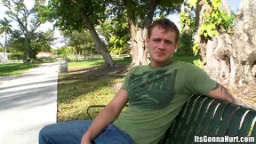 Randy fag sucking cock before getting black cock in his asshole
