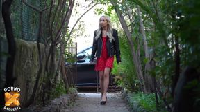 Birdy, Stunning Small Titted Blond Girl, Likes to Feel a Big Cock in Her