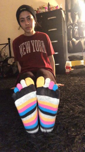 VIOLET SKI - TOESOCKS 3