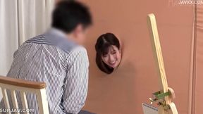 Naughty Wife Plays Risky Game—Stranger Fingers Her While Hubby Watches!"