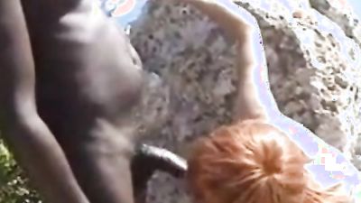 Milf Jenni 44 enjoys BBC on the beach