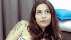 Smoking wonderful Lips Model Julianna Misty 120's Video 0061