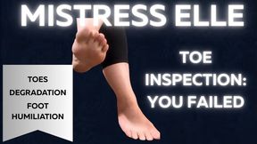 Toe Inspection: You Failed