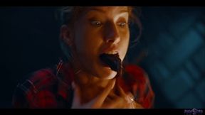 Hardcore Lesbian Action - Girls Getting Possessed by Alien Parasite and Craving Pussy Trailer