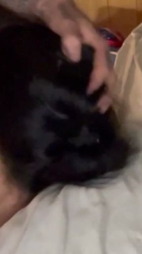 giving blowjob getting facefucked   Clip 1