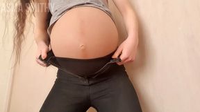 Contractions, Bloated Belly and Pregnant WMV