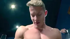 Gay Cums On Boys Face Through