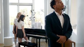 teen 18+ Piano students 18+ Fuck A Black Teacher During The Lesson