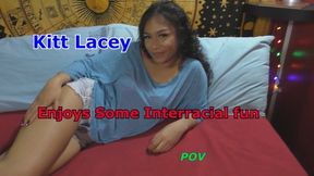 Kitt Lacey Enjoys Some Interracial Fun HD