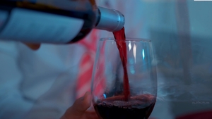 Angel Enjoys His Spanish Feast