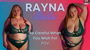 Rayna Belle In Be Careful What You Wish For -redhead Bbw