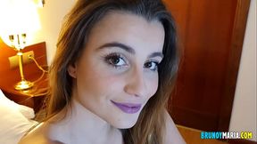 Quiere que me Corra en Sus BRAGUITAS Para no Dejarla Embarazada.