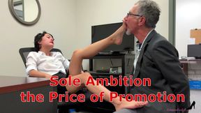 Sole Ambition the Price of Promotion - Boss Mura Suru Foot Worship With Foot Domination MP4