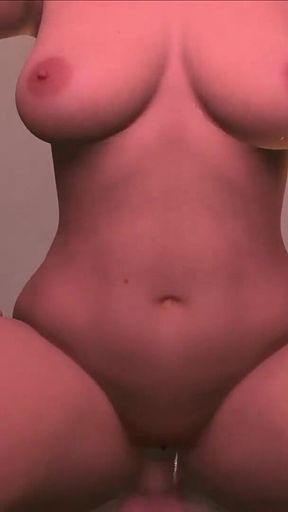 She Bent Over and Moaned Like Crazy - Lewd 3D Girl Animation