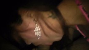BLOWJOB AND METALIC POLISHED TOES TOEJOB - FULL HD