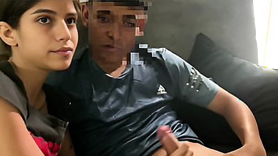 I suck his penis and have sex with my stepbrother at our stepparents' house HOMEMADE PORN