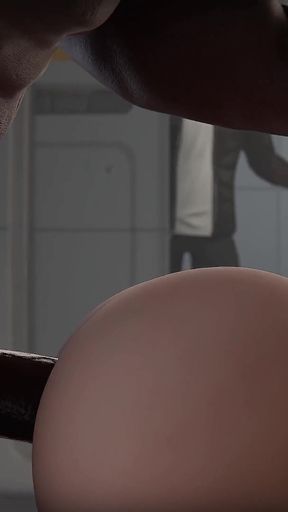 Overwatch Mercy Dr. Ziegler - Patient’s BBC Double Penetration Animation