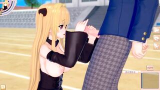 [Hentai Game Koikatsu! ]Have sex with Big tits To Love Ru Yami3DCG Erotic Anime Video.