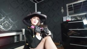 JOI Game Anal Plug, High Heels licker and cbt masturbations instructions