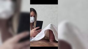 Masseuse shocked by huge natural big dick