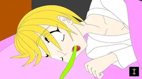Blonde Beauty Enchanted by Seductive Beast in Steamy Anime Encounter