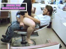the milf styler fucks young costumer