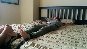 Bed Bound And Tickled