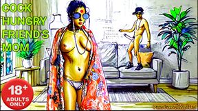 COCK HUNGRY FRIEND&#039;S MOM MONJULICA GOSWAMI