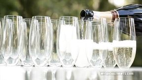 Elegant girl - tattoo scene - Back Side Bonanza