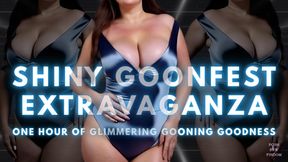 ONE HOUR of Glimmering Gooning Goodness - The Shiny Goonfest Extravaganza by Goddess Anna, Your Posh English Financial Dominatrix