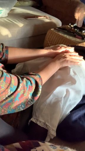 Humiliating spanking