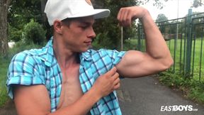 Casting - Handjob and Muscle Worship