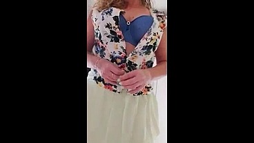 Deep anal dildo masturbation