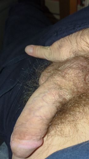 A jerking off without a happy ending