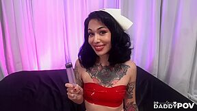 Tattooed Swallows Warm Cum - Arson Leigh