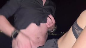 Intense & Rapid Standing Sex in Public Following a Club Night
