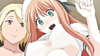 Sexy 18-year-old gets her virgin ass destroyed by multiple old guys in a wild anime-hentai orgy