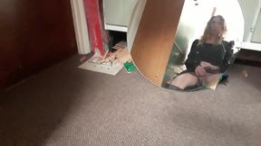 Messing around in a charity shop