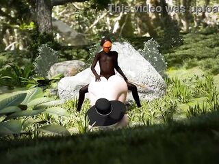 jungle interracial porn