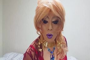 Sissy Niclo sleazy Make-up After Smoking2