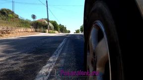 jean pallett disfrutando en su carro las hermosas nalgas de shany sky