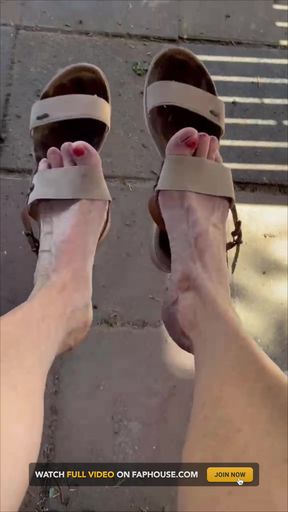 My Old Feet Have a Short Break